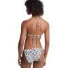 imageWomens Alluring Floral Triangle Bra TopBlack and White