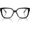 imageMichael Kors Womens Mk4112 Polanco Square Prescription Eyewear FramesBlackDemo Lens