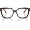 imageMichael Kors Womens Mk4112 Polanco Square Prescription Eyewear FramesDark TortoiseDemo Lens
