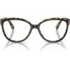 imageMichael Kors Womens Mk4114 Punta Mita Cat Eye Prescription Eyewear FramesBlackAmber TortoiseDemo Lens
