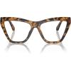 imageMichael Kors Womens Mk4118u Hawaii Universal Fit Cat Eye Prescription Eyewear FramesDark TortoiseDemo Lens