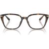 imageMichael Kors Womens Mk4133d Hainan Rectangular Prescription Eyewear FramesDark TortoiseDemo Lens