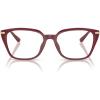 imageMichael Kors Womens Mk4133d Hainan Rectangular Prescription Eyewear FramesDeep RedDemo Lens
