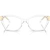 imageMichael Kors Womens Mk4136 Makena Beach Square Prescription Eyewear FramesClearDemo Lens