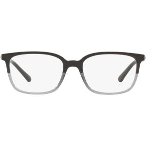 imageMichael Kors Womens MK4047 Bly Rectangular Prescription Eyewear Frames BlackTransparent GreyDemo Lens 53 mm