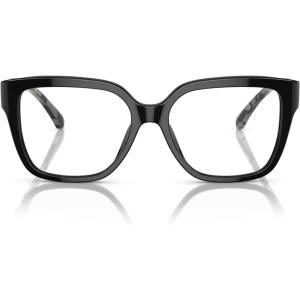 imageMichael Kors Womens Mk4112 Polanco Square Prescription Eyewear FramesBlackDemo Lens