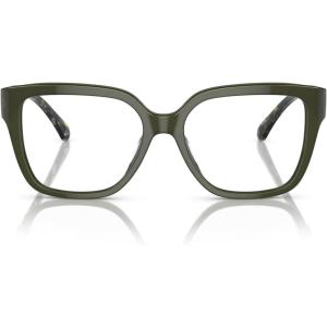 imageMichael Kors Womens Mk4112 Polanco Square Prescription Eyewear FramesOpal GreenDemo Lens