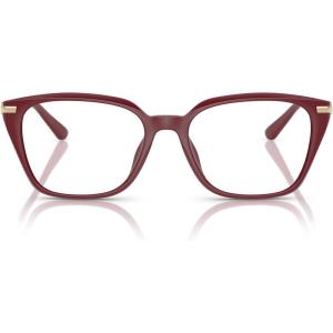 imageMichael Kors Womens Mk4133d Hainan Rectangular Prescription Eyewear FramesDeep RedDemo Lens