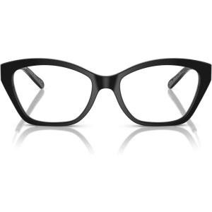 imageMichael Kors Womens Mk4136 Makena Beach Square Prescription Eyewear FramesBlackDemo Lens