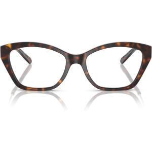 imageMichael Kors Womens Mk4136 Makena Beach Square Prescription Eyewear FramesDark TortoiseDemo Lens