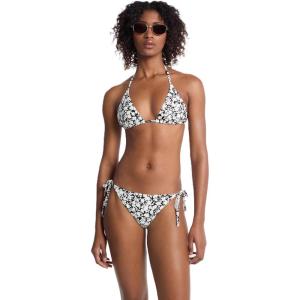 imageWomens Alluring Floral Triangle Bra TopBlack and White
