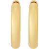 imageMichael Kors Womens 14K GoldPlated Brass Tube Hoop Earrings