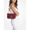 imageMichael Kors Tribeca Large Convertible Chain Shoulder BagGoldtone HardwareAll Over WovenMulberry