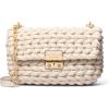 Gold-tone Hardware/All Over Woven/Light Cream