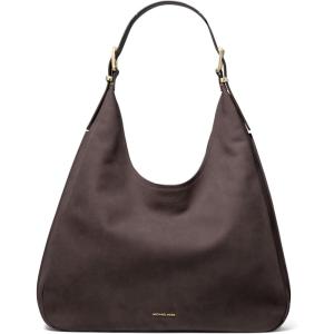 imageMichael Kors Nolita Large Hobo Shoulder BagGoldtone HardwareChocolate