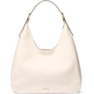 imageMichael Kors Nolita Large Hobo Shoulder BagGoldtone HardwareLight Cream