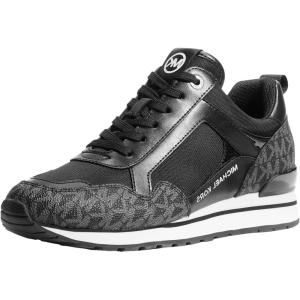 imageMichael Kors Womens Wilma Trainer SneakerBlackWhite