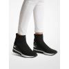 imageMichael Kors Womens Skyler StretchKnit Sock SneakerBlack