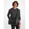 imageMichael Kors Malone Messenger SilverTone HardwareBlack