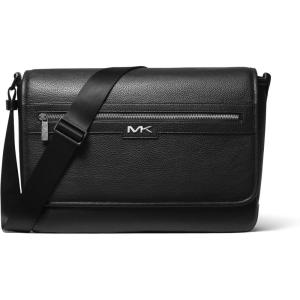 imageMichael Kors Malone Messenger SilverTone HardwareBlack