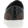 imageMichael Kors Womens Keaton Zip Slip on Sneaker Lace UpBrown
