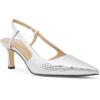 imageMichael Kors Womens Alora Mid Sling PumpSilver