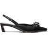 imageMichael Kors Womens Jaden Kitten Sling PumpBlack