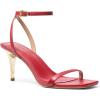 imageMichael Kors Womens Liana Mid Heel SandalCrimson