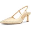 imageMichael Kors Womens Alora Mid Sling PumpPale Gold