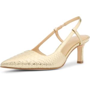imageMichael Kors Womens Alora Mid Sling PumpPale Gold