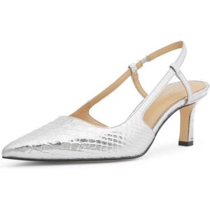 imageMichael Kors Womens Alora Mid Sling PumpSilver