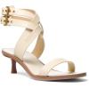 imageMichael Kors Womens Irene Kitten Heel SandalLight Cream