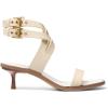 imageMichael Kors Womens Irene Kitten Heel SandalLight Cream