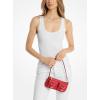 imageMichael Kors Zoe Small Convertible PouchetteCrimson