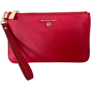imageMichael Kors Jet Set Charm Medium TopZip Wristlet Crimson
