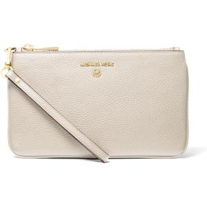 imageMichael Kors Jet Set Charm Medium TopZip WristletLight Cream