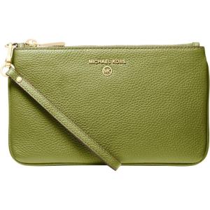 imageMichael Kors Jet Set Charm Medium TopZip WristletMeadow Green