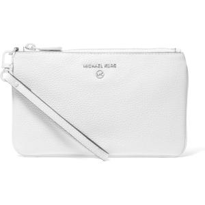 imageMichael Kors Jet Set Charm Medium TopZip WristletOptic White