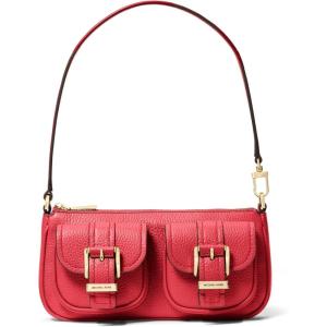 imageMichael Kors Zoe Small Convertible PouchetteCrimson