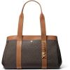 imageMichael Kors Romee Large ToteGoldtone HardwareBrownAcorn