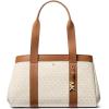 imageMichael Kors Romee Large ToteGoldtone HardwareVanillaAcorn
