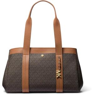 imageMichael Kors Romee Large ToteGoldtone HardwareBrownAcorn