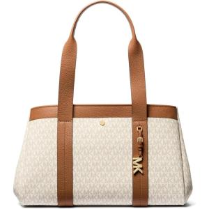 imageMichael Kors Romee Large ToteGoldtone HardwareVanillaAcorn