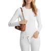 imageMichael Kors Tribeca Small Convertible Chain Shoulder BagGoldtone HardwareBox Quilted Costa Lamb LeatherLuggage