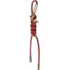 imageMichael Kors Braided Charm Key ChainGoldtone HardwareCrimson