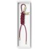 imageMichael Kors Braided Charm Key ChainGoldtone HardwareMulberry