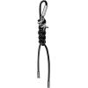 imageMichael Kors Braided Charm Key ChainSilvertone HardwareBlack