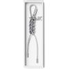 imageMichael Kors Braided Charm Key ChainSilvertone HardwareSilver