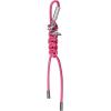 imageMichael Kors Braided Charm Key ChainSilvertone HardwareWild Berry