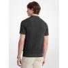 imageMichael Kors Mens Zip Placket PoloBlack